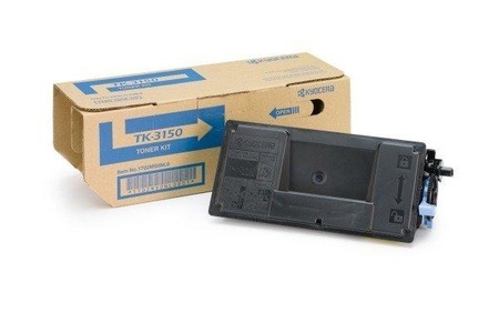 Kyocera, Kyocera Toner TK-3150 1T02NX0NL0 Original Schwarz 14500 Seiten, Kyocera Toner, schwarz, TK-3150, (14'500 Seiten)