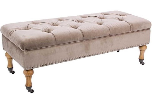 mutoni lifestyle, Truhe Polsterbank Arlette 3629-2 Beige 110cm, Truhe Polsterbank Arlette 3629-2 Beige 110cm