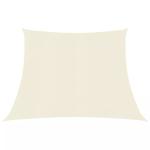vidaXL, vidaXL Sonnensegel 160 g/m² Creme 3/4x2 m HDPE, vidaXL Sonnensegel 160 g/m² Creme 3/4x2 m HDPE