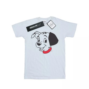Disney, 101 Dalmatians Dalmatian Head Tshirt Unisex Weiss 128, Disney - 101 Dalmatians TShirt, 128, Weiss