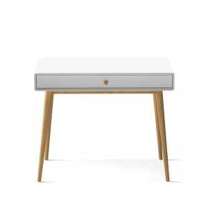 LA REDOUTE INTERIEURS, Schreibtisch ''Jimi'', 1 Schublade, La Redoute Intérieurs - Schreibtisch Jimi mit 1 Schublade, One Size, Weiss