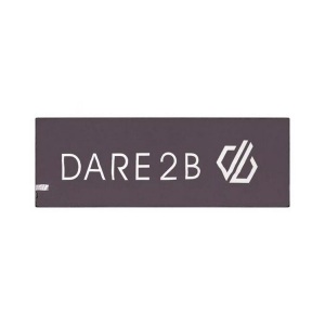 Dare 2b, Microfaser Handtuch Yogamatte Unisex Schwarz ONE SIZE, Dare 2B - Microfaser Handtuch Yogamatte, One Size, Schwarz