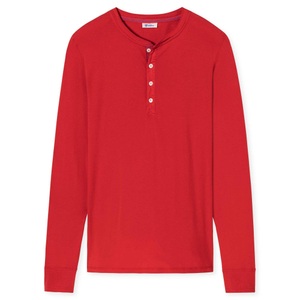 Schiesser, Shirt langarm rot - Revival Karl-Heinz 8, 