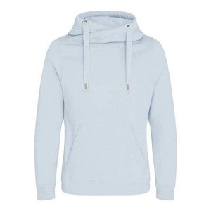 Awdis, Cross Neck Kapuzenpullover Unisex Himmelblau XS, AWDis - Cross Neck Kapuzenpullover, für Herren, Himmelblau, Größe XS