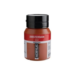 Amsterdam, Amsterdam Acrylfarbe Standard, Talens Acrylfarbe Amsterdam, siena gebrannt, 17724112, (500ml)