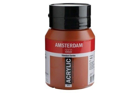 Amsterdam, Amsterdam Acrylfarbe Standard, Talens Acrylfarbe Amsterdam, siena gebrannt, 17724112, (500ml)