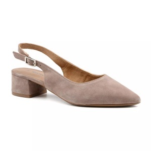 TAMARIS, Tamaris Damen Sling Pumps Taupe, Tamaris Cupone-36 36
