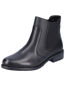 Remonte, Chelsea Boot mit praktischem Innenreißverschluss Remonte Schwarz, Chelsea Boot mit praktischem Innenreißverschluss Remonte Schwarz