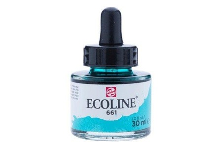 Talens, TALENS Deckfarbe Ecoline 30ml 11256611 turq.green, Talens Deckfarbe Ecoline, turq.green, 11256611, (30ml)
