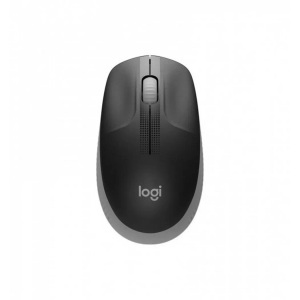 Logitech, Logitech M190 Maus mittelgrau, Logitech M190 Maus Funk Optisch Mittelgrau 3 Tasten 1000 dpi