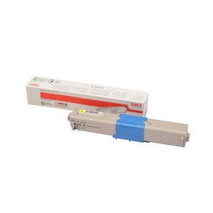 OKI, Original Tonerpatrone gelb OKI 46508709, Oki Toner, gelb, 46508709, (3'000 Seiten)
