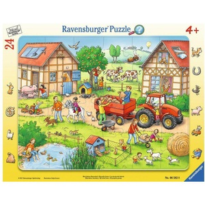 Ravensburger, Ravensburger Puzzle Mein kleiner, Rahmenpuzzle Ravensburger Mein kleiner Bauernhof 24 Teile