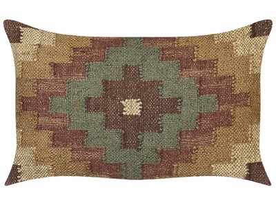 Beliani, Dekokissen aus Jute Retro MAGURI Dekokissen aus Jute Retro MAGURI, 