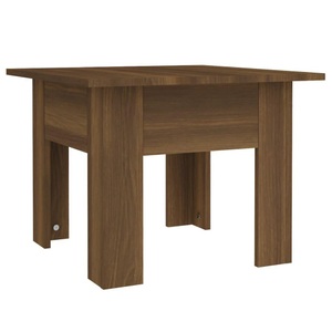 vidaXL, vidaXL Couchtisch Braun Eichen-Optik 55x55x42 cm Holzwerkstoff