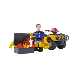 Simba, Simba Feuerwehrmann Sam - Mercury-Quad mit Figur - bunt, Feuerwehrmann Sam Mercury-Quad, Spielfahrzeug