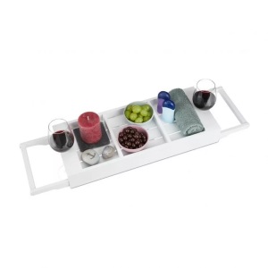 B2X, B2X - Badezimmerregal Weiß ausziehbar, 69cm, B2X - Badezimmerregal Weiß ausziehbar, 69cm