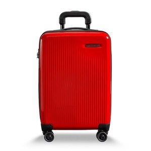 Briggs & Riley, Briggs & Riley Sympatico, International Carry-On expandable Spinner in Fire Red, Sympatico, International Carry-On expandable Spinner in Fire Red