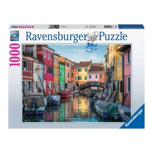 Ravensburger, Puzzle Burano in Italien, Ravensburger Puzzle »Burano in Italien«, (1000 tlg.)