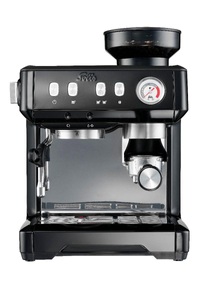 Solis, SOLIS Grind & Infuse Compact - Espressomaschine (Schwarz), Solis Siebträgermaschine Grind & Infuse Compact Schwarz