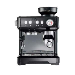 Solis, SOLIS Grind & Infuse Compact - Espressomaschine (Schwarz), Solis Siebträgermaschine Grind & Infuse Compact Schwarz