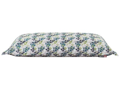 Beliani, Sitzsack mit Innensack 140 x 180 cm Pfla, Beliani - Sitzsack aus Nylon Modern FUZZY, One Size, Dunkelblau
