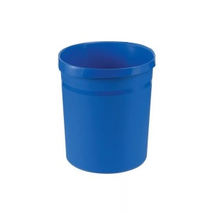 HAN, Papierkorb 18 l HAN Grip (Ø x H) 312 mm x 350 mm Blau 1 St., Han Papierkorb, GRIP, 18lt, blau, 18190-14