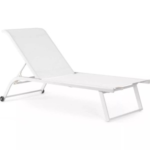 mutoni lifestyle, Gartenliege Taylor weiss, Gartenliege Taylor weiss