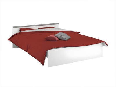 Vente-unique, Bett mit Stauraum PABLO 2 Schubladen 1 Ablage Bett mit Stauraum PABLO 2 Schubladen 1 Ablage