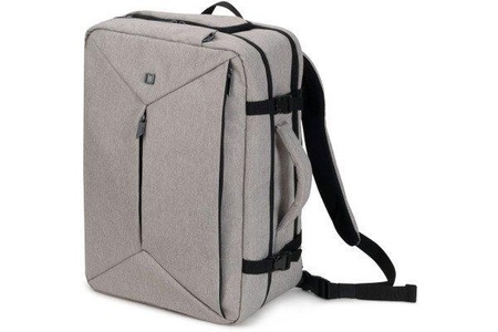 DICOTA, DICOTA Notebooktasche Dual Plus EDGE, Dicota Notebook Rucksack Backpack Dual Plus EDGE 13-15.6 light grey Passend für maximal: 39,6 cm (15,6) Lichtgrau