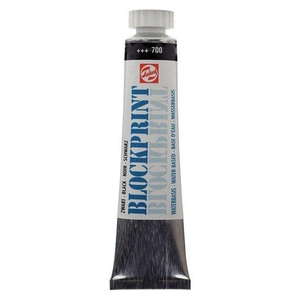 Talens, Talens Acrylfarbe Blockprint 20 ml, Schwarz, Talens Acrylfarbe Blockprint 20 ml, Schwarz