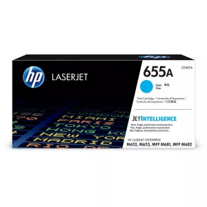 Hp, Original Tonerpatrone cyan HP No. 655A, CF451A, Toner cyan 655A (CF451A)