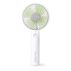 Stylies, Stylies Lacerta - Hand-Ventilator (Weiss/Grün), Stylies Lacerta Handy-Fan grün