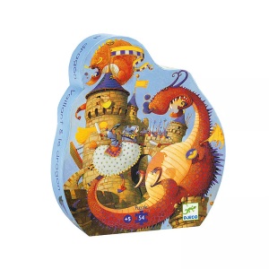 DJECO, Djeco Puzzle DRACHE in bunt, Puzzle DRACHE in bunt
