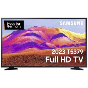 Samsung, Samsung Full HD T5379CD LED-TV 80 cm 32 Zoll EEK F (A - G) DVB-C, DVB-S2, DVB-T2, CI+, Full HD, Smart TV, WLAN, 