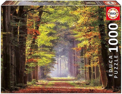 Carletto Deutschland, Herbstweg durch Wald (Puzzle), 