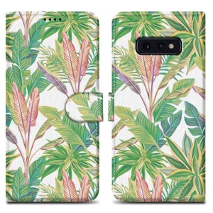 Cadorabo, Hülle für Samsung Galaxy S10e Kartenfach, Cadorabo - Hülle für Samsung Galaxy S10e Kartenfach, Grün Bedruckt