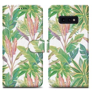 Cadorabo, Hülle für Samsung Galaxy S10e Kartenfach, Cadorabo - Hülle für Samsung Galaxy S10e Kartenfach, Grün Bedruckt