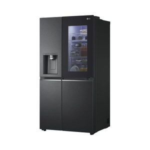 LG, LG Foodcenter GSXV90MCDE Matte Black Steel Food Center Schwarz, LG - GSXV90MCDE Mattschwarz, One Size, Schwarz