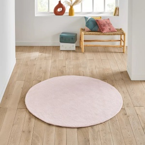LA REDOUTE INTERIEURS, Runder Teppich Renzo Runder Teppich Renzo, La Redoute Intérieurs - Runder Teppich Renzo, 120cm, Rosa
