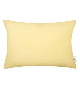 Tom Tailor, TOM TAILOR Kissenhülle »Dove Signature«, (1 St.), Zierkissenbezug Dove Signature Gelb/Transparent Baumwolle/Polyester 40 cm 60 cm