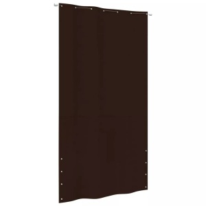 vidaXL, vidaXL Balkon-Sichtschutz Braun 140x240 cm Oxford-Gewebe, vidaXL Balkon-Sichtschutz Braun 140x240 cm Oxford-Gewebe