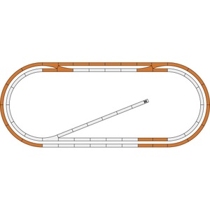 Roco, H0 Roco geoLINE (mit Bettung) 51250 Ergänzungs-Set, 
