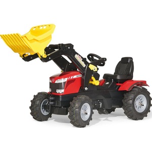 ROLLY TOYS, MF 8650 Lader + Luftbereifung, 