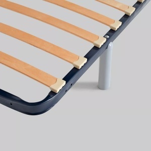 LA REDOUTE INTERIEURS, 4er-Pack Bettfüsse, La Redoute Intérieurs - 4er-Pack Füsse für Lattenrahmen, 4 Stück, Grau