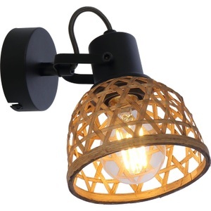 mutoni light, Strahler Wenna Metall schwarz matt 1xE27 LED, Strahler Wenna Metall schwarz matt 1xE27 LED