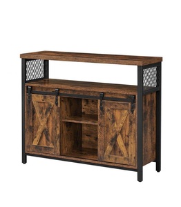 Industrielles Esszimmer-sideboard Unisex Schwarz ONE SIZE