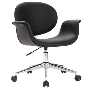 Diverse Hardware, Drehbarer Esszimmerstuhl Schwarz Kunstleder, VidaXL - Esszimmerstuhl kunstleder, One Size, Schwarz