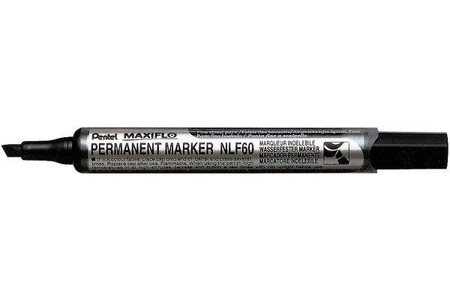 Pentel, PENTEL Marker Maxiflo 2-4,5mm NLF60-AO schwarz