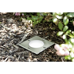 Paulmann, Außeneinbauleuchte GU10 LED LED (A++ - E) 3.5 W Paulmann 93993 Edelstahl, Paulmann 4000870939932 93993 Außeneinbauleuchte GU10 LED 3.5 W Edelstahl