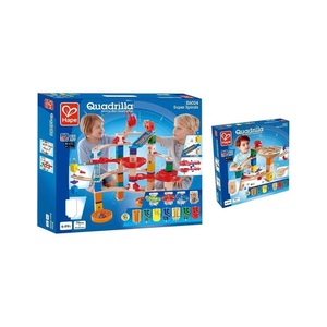 Hape, Quadrilla Super Spiralburg & Endspurt (107teile) Unisex ONE SIZE, Hape Kugelbahn »Quadrilla Super Spiralburg & Endspurt«, (107 tlg.)